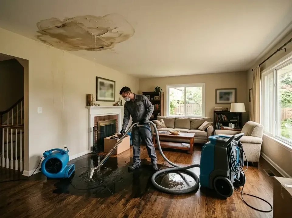 attic-pipe-burst-ceiling-drip-008 — frequently asked questions, Water Damage Restoration & Carpet Care in Tazewell, VA